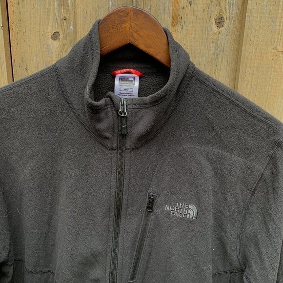 The North Face Sweater Jacket Full Zip Medium Gray - Picture 2 of 6
